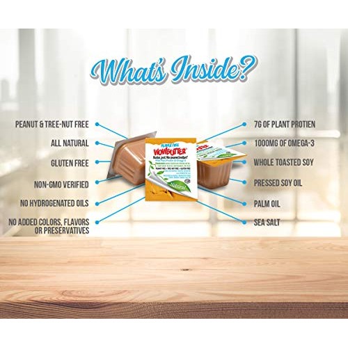 Wowbutter Natural Peanut Free Creamy 4.4Lb Jars, 2 Pack