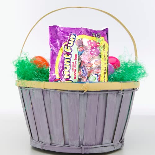 Egg Hunt Fun Chewing Gum, Speckled Bubble Gum Eggs, Easter Baske...