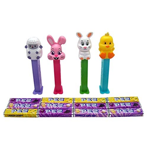 Pez Easter Candy And Dispensers, Lamb, Floppy Bunny, Bunny, Chic
