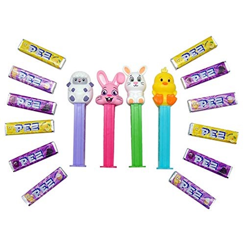 Pez Easter Candy And Dispensers, Lamb, Floppy Bunny, Bunny, Chic