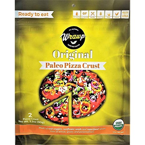 Paleo Pizza Crust | 3 Pack Original Flavored Organic Gluten Free