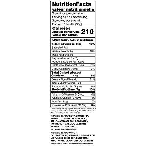 Paleo Pizza Crust | 3 Pack Tomato Flavored Organic Gluten Free,