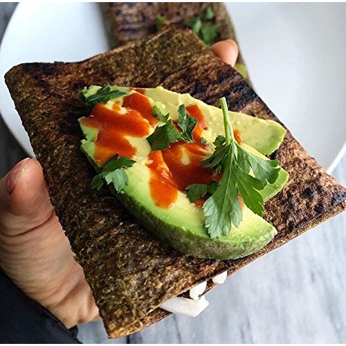 Wrawp Spicy Veggie Wraps 8 Pack Raw Organic Veggie Wrap Flatbrea