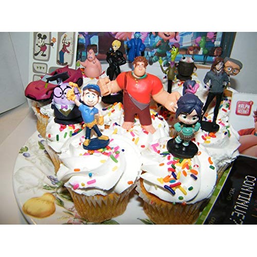 Ralph Breaks The Internet Deluxe Cake Toppers Cupcake Decoration