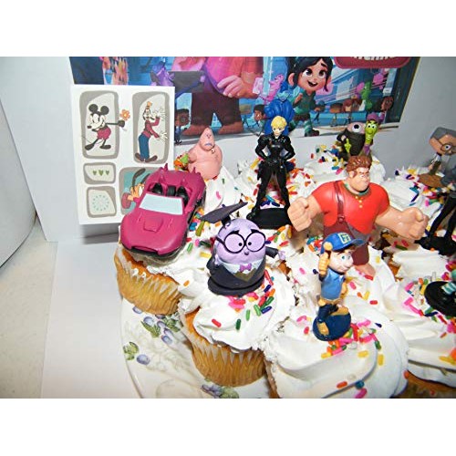 Ralph Breaks The Internet Deluxe Cake Toppers Cupcake Decoration