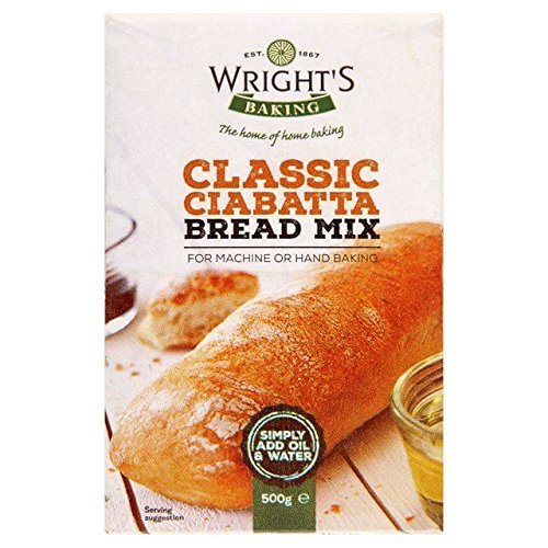 Wrights Bread Mix Ciabatta - 500G 1.1Lbs