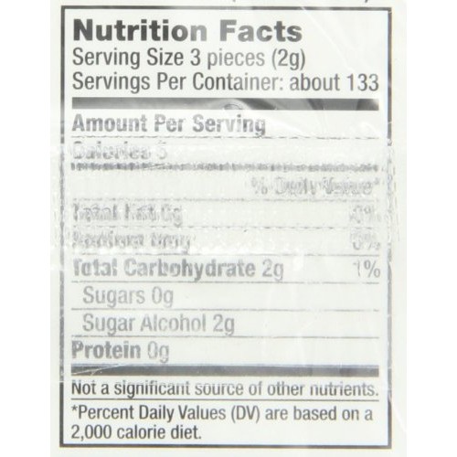 Wrigleys Eclipse Mints Peppermint, 1.2 oz. Pack of 8