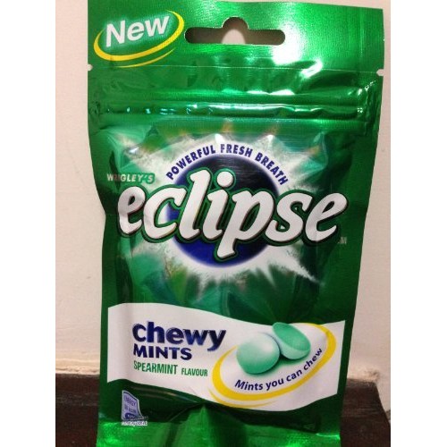 Wrigleys Eclipse Spearmint Chewy Mints Powerful Fresh Breath x ...