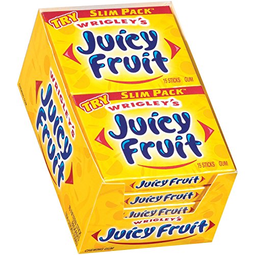Wrigleys Juicy Fruit Gum 10pk 15 ea