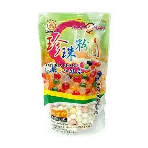 1 Packs Of Boba Color Tapioca Pearl Bubble Tea Ingredients