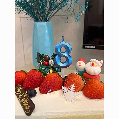 2.76 Extended Xxl Large Gold Glitter Happy Birthday Long Numbe