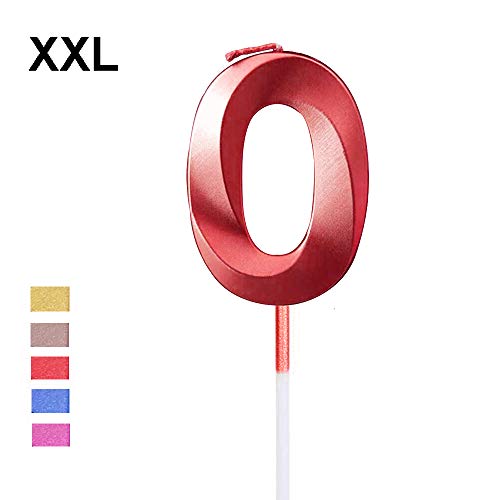 Wuianio 2.76 Extended Xxl Large Gold Glitter Happy Birthday Lo