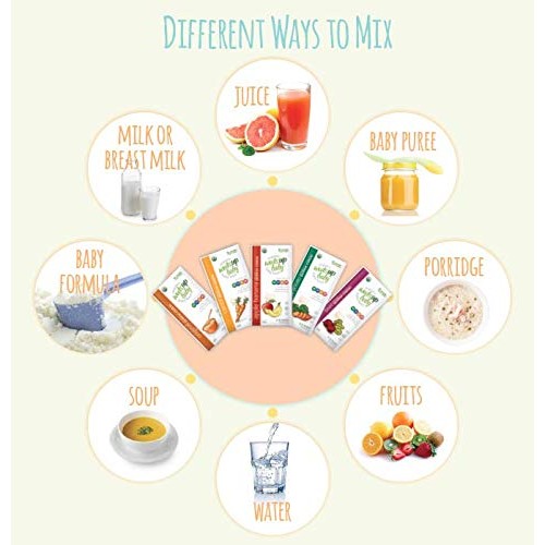 3Pk 8X Organic Quinoa Infant &Amp; Baby Cereal Travel Packs W/Natura