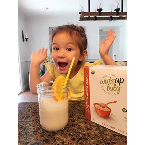 3Pk 8X Organic Quinoa Infant &Amp; Baby Cereal Travel Packs W/Natura