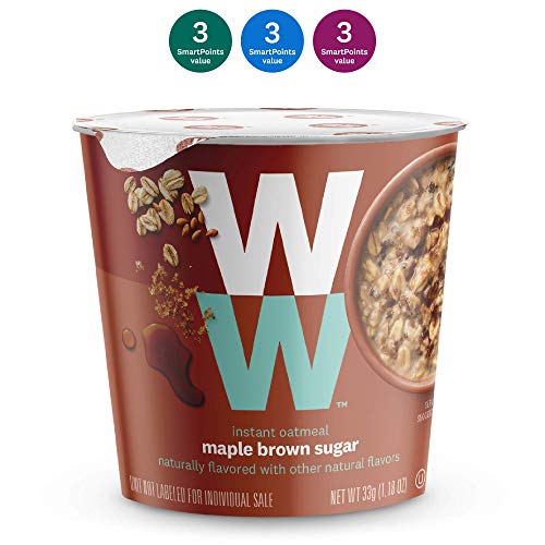 Ww Maple Brown Sugar Instant Oatmeal - 3 Smartpoints - 2 Boxes