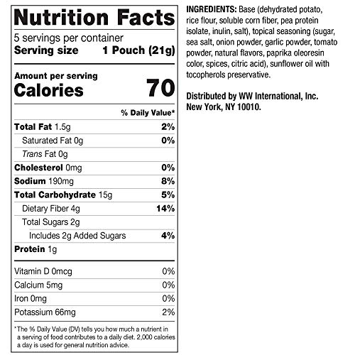 Ww Barbecue Potato Crisps - Gluten-Free, 2 Smartpoints - 2 Boxes