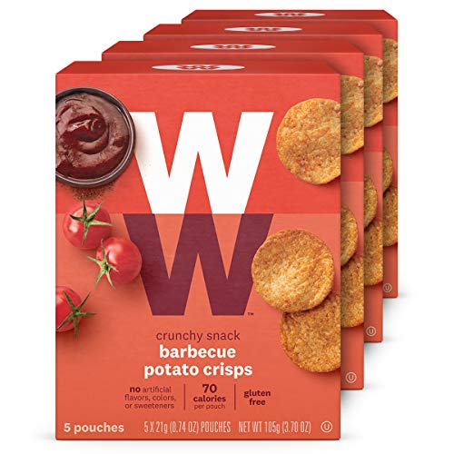 Ww Barbecue Potato Crisps - Gluten-Free, 2 Smartpoints - 4 Boxes