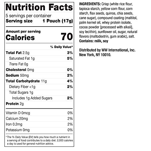 Ww Chocolate Marshmallow Puffs - Gluten-Free &Amp; Kosher, 2 Smartpo