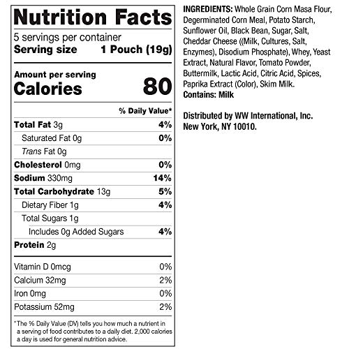 Ww Nacho Tortilla Chips - 2 Smartpoints - 2 Boxes 10 Count Tota
