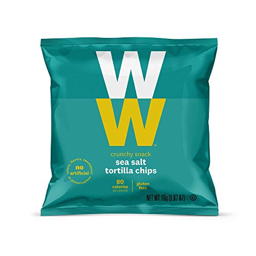 Ww Sea Salt Mini Tortilla Chips - 2 Smartpoints - 2 Boxes 10 Co