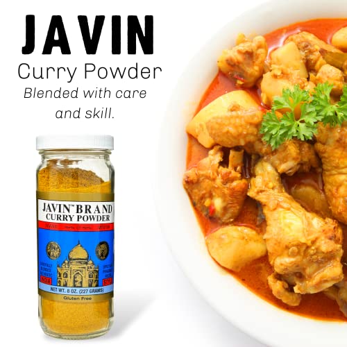 Wyked Yummy Indian Curry Powder Bundle with 2 8 oz Javin Brand...