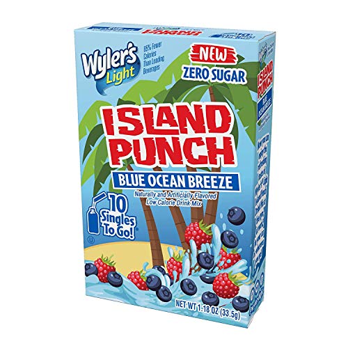 Wyler’S Light Island Punch Singles To Go, Purple Berry Wave, 10-