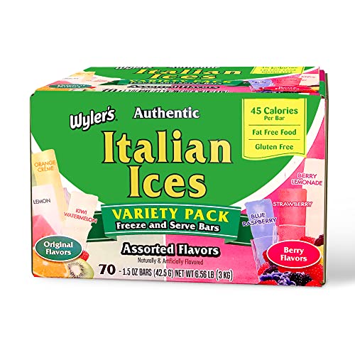 Wylers Authentic Freezer Pops, Original, 70 Count 35 Origina...