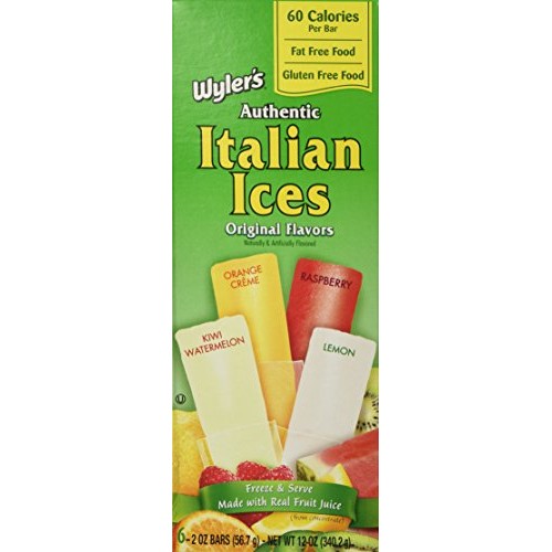 Wylers Authentic Italian Ices Original Flavors2 Pack