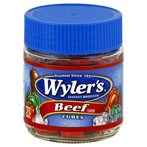 Wylers Beef &Amp; Chicken Bouillon Cubes | 3.25 Ounce | 4 Total Jar