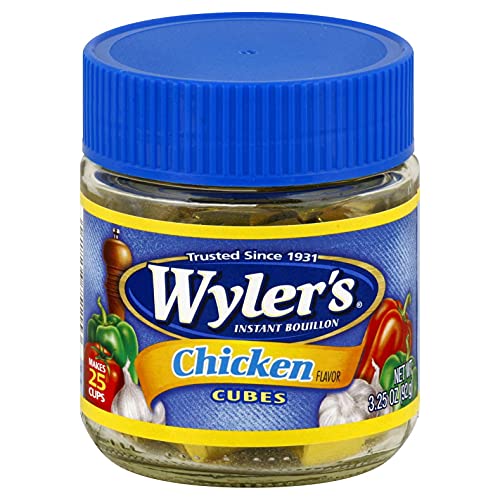Wylers Beef &Amp; Chicken Bouillon Cubes | 3.25 Ounce | 4 Total Jar