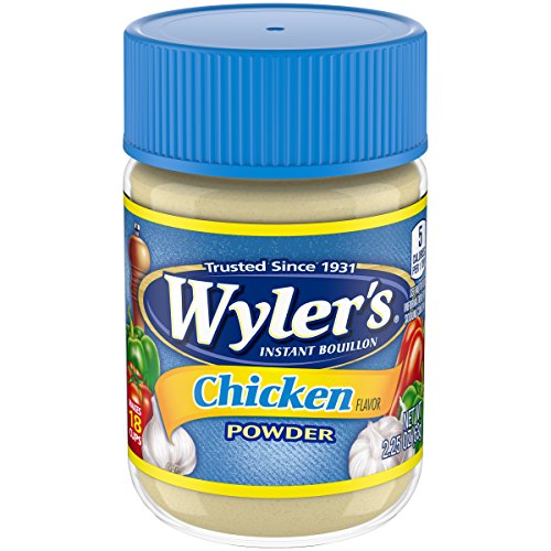 Wylers Chicken Instant Bouillon Powder 2.25 Oz Jars