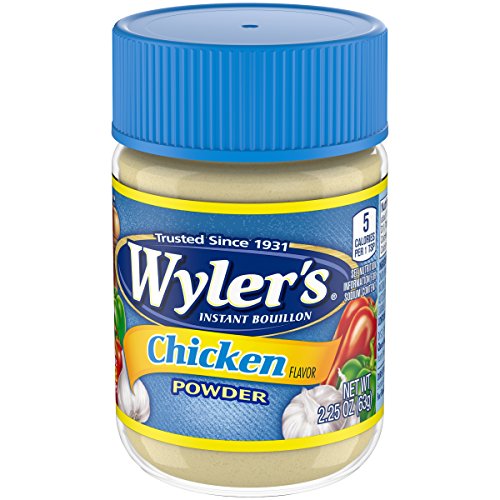 Wylers Chicken Instant Bouillon Powder 2.25 Oz Jars
