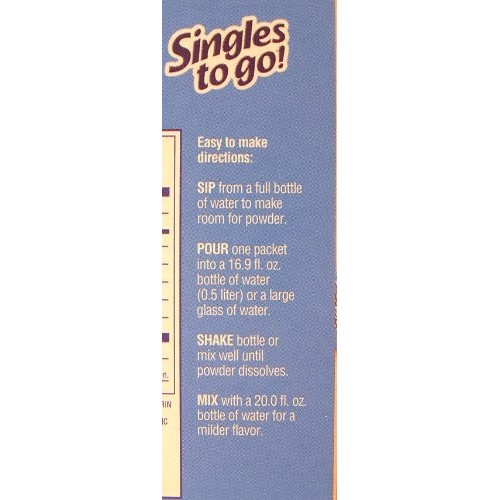 Wylers Light Cool Raspberry Singles To Go 8 Packets Each Box