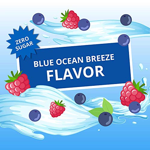 Wylers Light Island Punch, Blue Ocean Breeze, 10 Ct