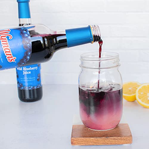 Wymans Wild Blueberry Juice, 100% Juice, No Sugar Added, Not Fr... Wymans Wild Blueberry Juice, 100% Juice, No Sugar Added, Not Fr...