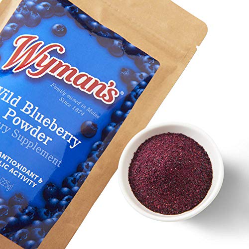 Wymans Wild Blueberry Powder | 100% Wild Blueberries | Antioxid