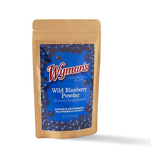 Wymans Wild Blueberry Powder | 100% Wild Blueberries | Antioxid