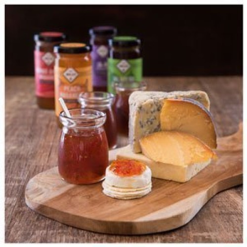 Mrs. Gs Hot Pepper Jelly 3-Pack: Jalapeno Garlic Lime, Peach Ha