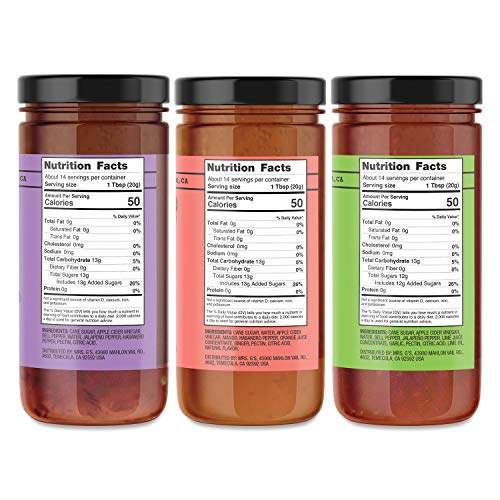 Mrs. Gs Hot Pepper Jelly 3-Pack: Jalapeno-Habanero Jelly, Jalap