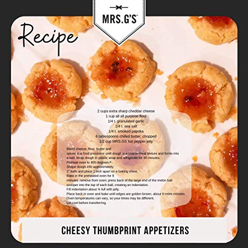 Mrs. Gs Hot Pepper Jelly: Mango Ginger Habanero, Peach Habanero...