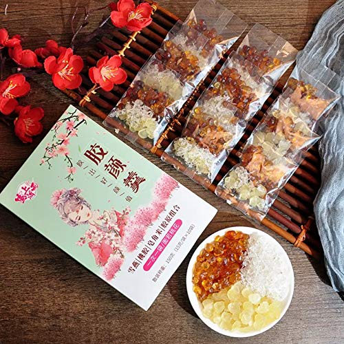 塞上烟雨 Collagen Soup Peach Gum 桃胶 Xueyan雪燕 Gleditsia