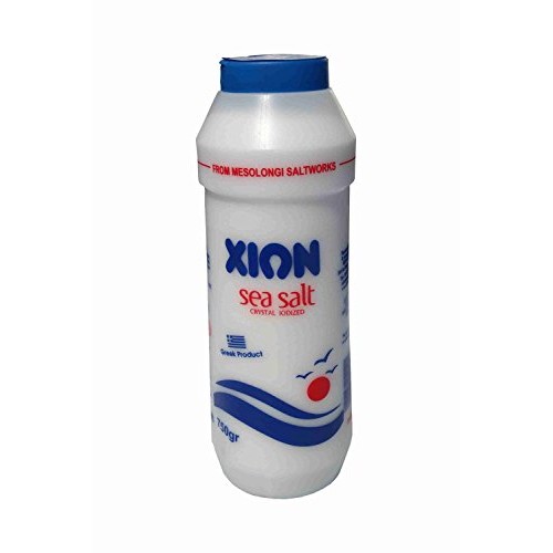 Xion Sea Salt Crystal Iodized, 750G Shaker