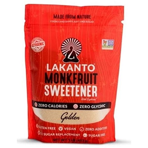 Monkfruit Natural Sweetener Variety Pack, Lakanto Classic &Amp; Gold