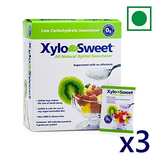 Xlear Xylosweet Packets, 100-Count Pack Of 3