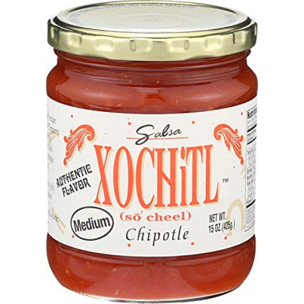 Xochitl Chipotle Salsa - Medium - All Natural &Amp; No Artificial Pr