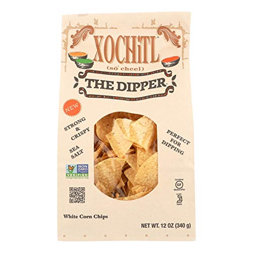 Xochitl The Dipper White Corn Tortilla Chips - Strong &Amp; Crispy