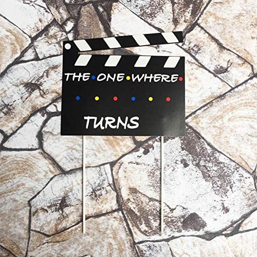Friends Tv Show Birthday Cake Decoration Personalized The One Wh