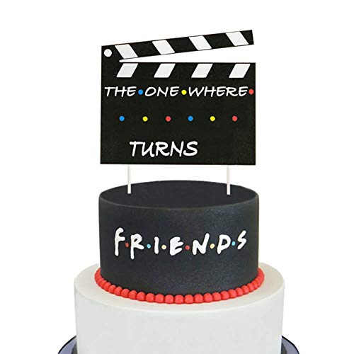 Friends Tv Show Birthday Cake Decoration Personalized The One Wh