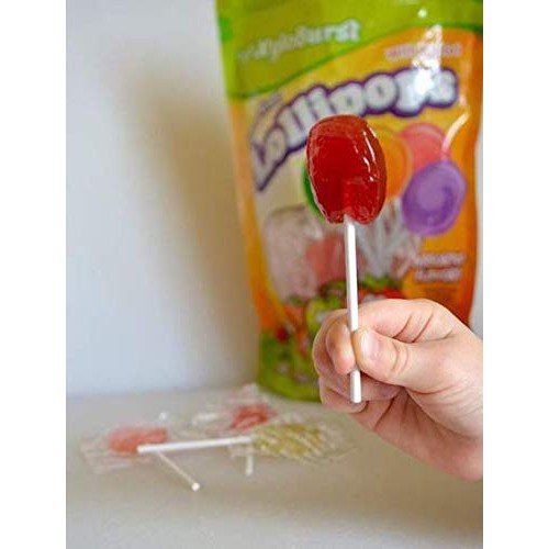Xyloburst Sugar-Free Xylitol Candy Lollipops Suckers Made With N
