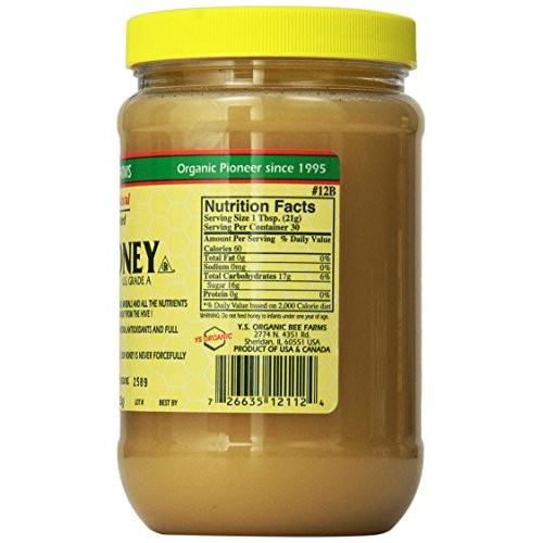 Y.S. Eco Bee Farms Raw Honey - 22 Oz, Pack Of 2
